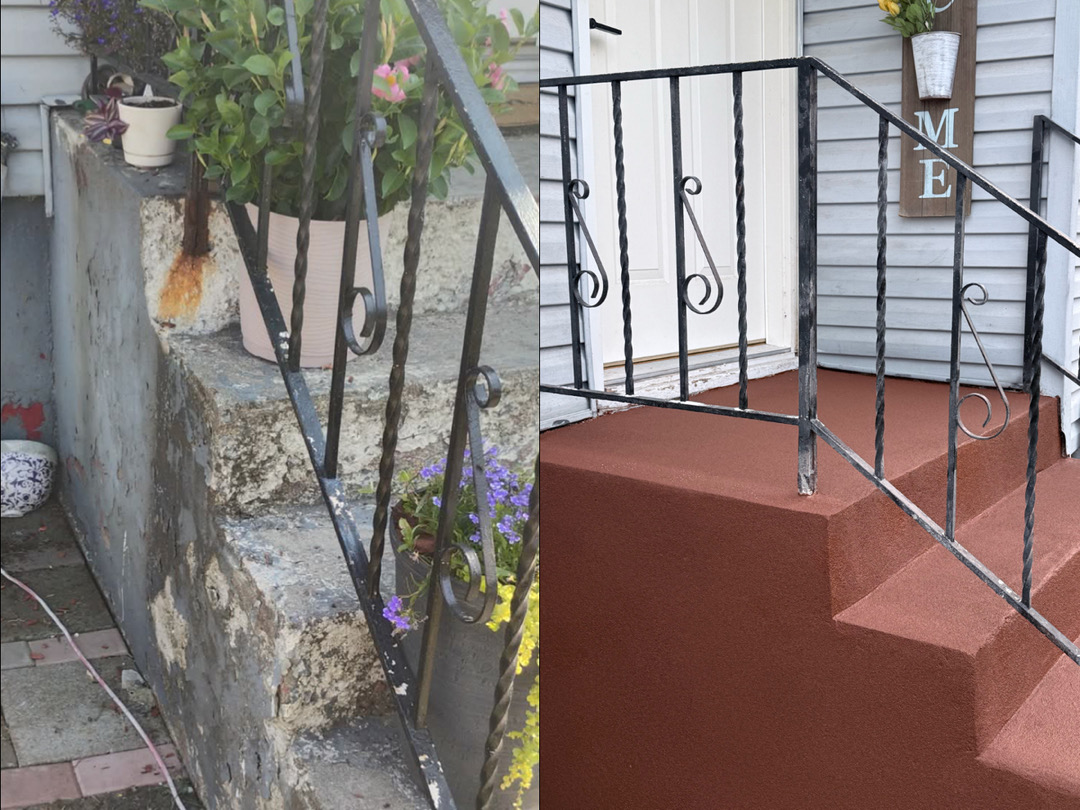 Worn Steps → Fresh Finish