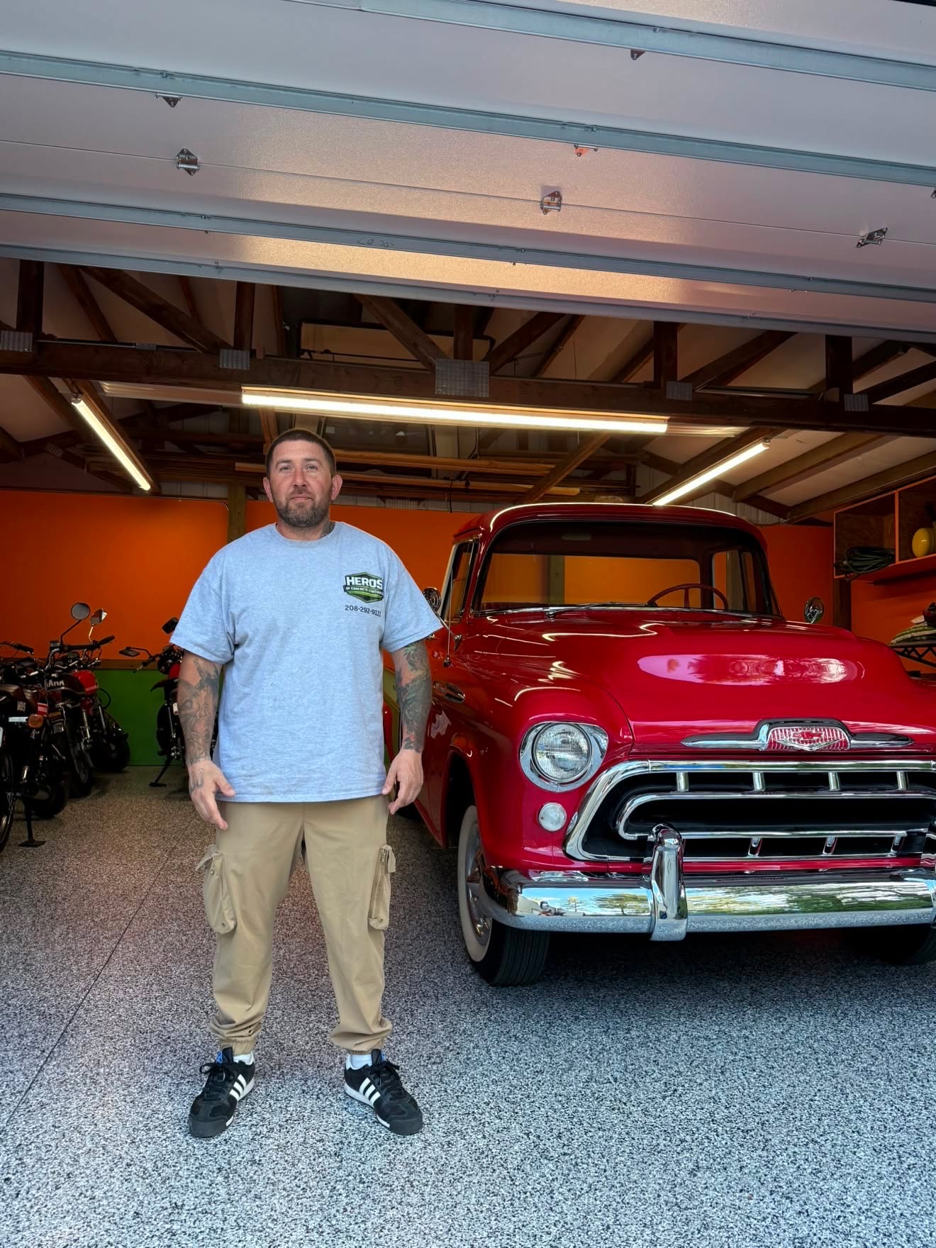 Owner of Heros of Concrete Coatings